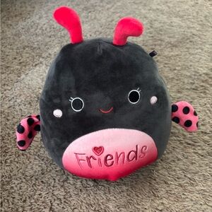 Cute Black and Pink Plush Toy